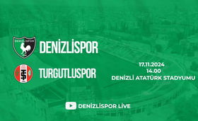 Denizlispor, Turgutluspor'a 4-0 mağlup olarak kötü gidişatını sürdürdü