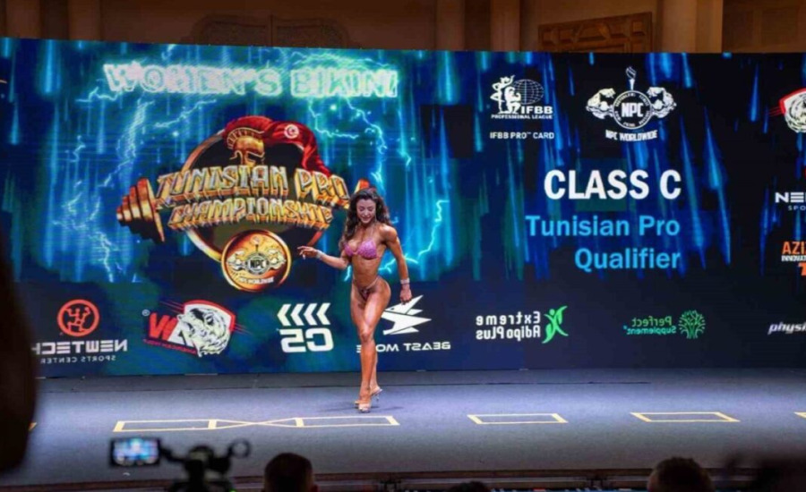 Denizlili Buse Ercan, Tunisian Pro Qualifier'da IFBB Pro Card Kazanarak Tarih Yazdı