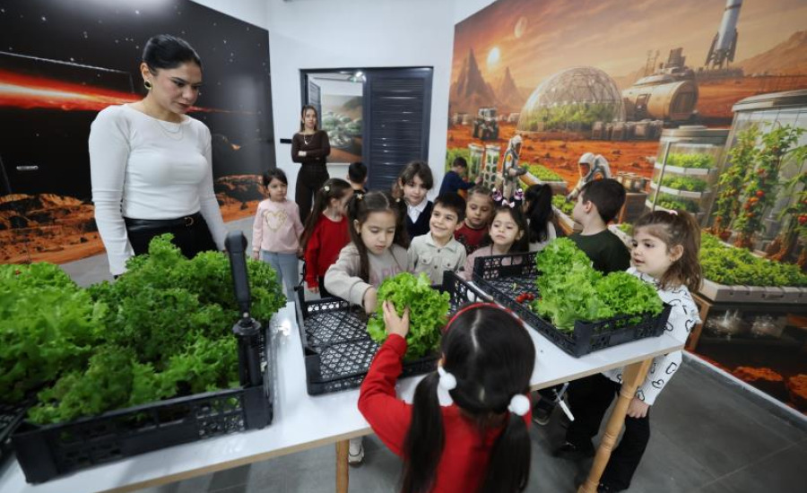 Atatürk Bilim Merkezi'nde Kreş Öğrencilerine Sürdürülebilir Tarım Eğitimi Verildi