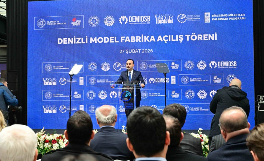 Denizli Model Fabrika Resmi Görücüye Çıktı: Verimlilik Artışı ve İhracat Hedefleri Vurgulandı