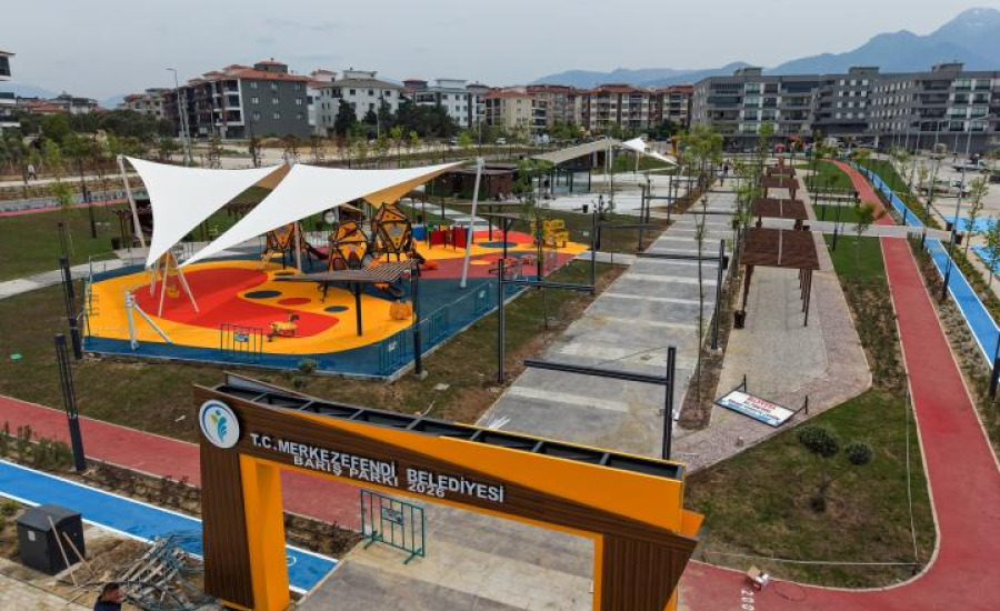 Şehir Hastanesi'nde Yeni Barış Parkı Hizmete Açıldı