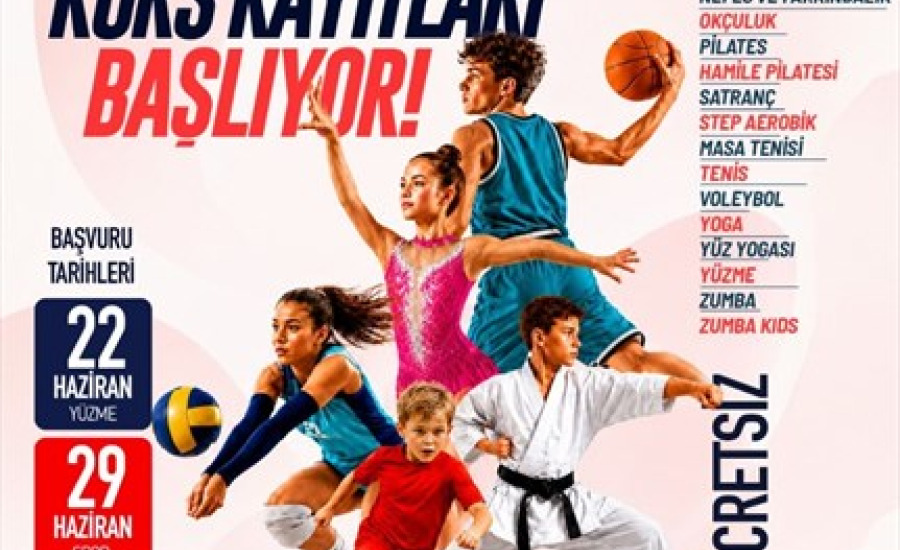 Denizli Büyükşehir Yaz Spor Okulları Kayıtları Başlıyor, 22 Farklı Branşta Ücretsiz Eğitim Fırsatı Sunulacak